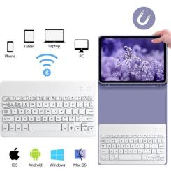 Чехол для планшета BeCover with keyboard Apple iPad Mini 6 2021 Purple Фото 4