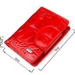 Кошелек Canpellini Из натуральной кожи Красный Фото 2