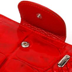 Кошелек Canpellini Из натуральной кожи Красный Фото 4