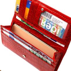 Кошелек Canpellini Из натуральной кожи Красный Фото 5