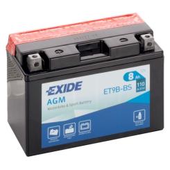Аккумулятор автомобильный EXIDE AGM 8Ah (+/-) (110EN) Фото