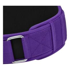 Атлетический пояс RDX RX5 Double Belt неопреновий Purpel S Фото 7