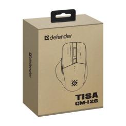 Мышка Defender Tisa GM-126 LED Wireless/Bluetooth White/Blue Фото 6