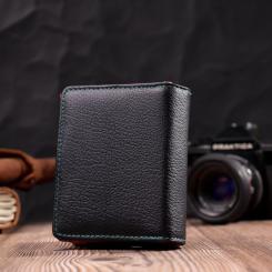 Кошелек ST Leather Из натуральной кожи Черный Фото 9