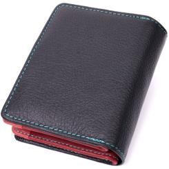 Кошелек ST Leather Из натуральной кожи Черный Фото 1