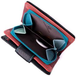 Кошелек ST Leather Из натуральной кожи Черный Фото 7
