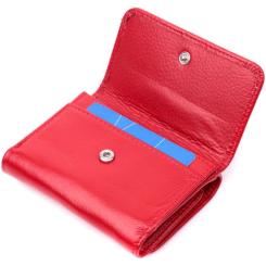 Кошелек ST Leather Из натуральной кожи Красный Фото 4
