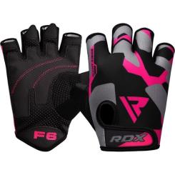 Перчатки для фитнеса RDX F6 Sumblimation Pink S Фото 3