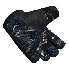 Перчатки для фитнеса RDX T2 Half Blue Plus L Фото 4