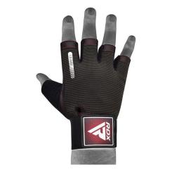 Перчатки для фитнеса RDX T2 Half Red S Фото 1