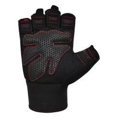Перчатки для фитнеса RDX W1 Half Red Plus L Фото 3