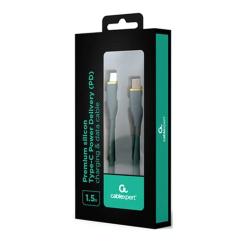 Дата кабель Cablexpert USB-C to USB-C 1.5m 3A Фото 1
