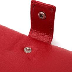 Кошелек ST Leather З натуральної шкіри Червоний Фото 4