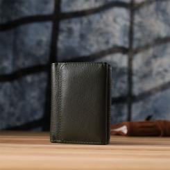 Кошелек ST Leather Из натуральной кожи Зеленый Фото 10