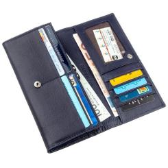 Кошелек ST Leather Синий Фото 5
