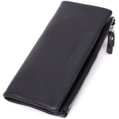 Кошелек ST Leather Из натуральной кожи Черный Фото