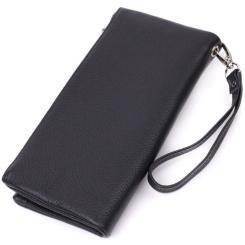 Кошелек ST Leather Из натуральной кожи Черный Фото 1