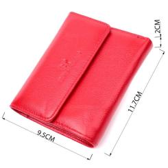Кошелек ST Leather Из натуральной кожи Красный Фото 2