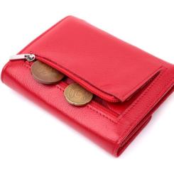 Кошелек ST Leather Из натуральной кожи Красный Фото 7