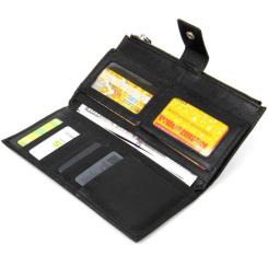 Кошелек ST Leather Черный Фото 4