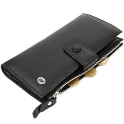 Кошелек ST Leather Черный Фото 7