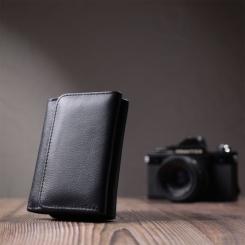 Кошелек ST Leather Из натуральной кожи Черный Фото 10