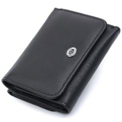 Кошелек ST Leather Из натуральной кожи Черный Фото