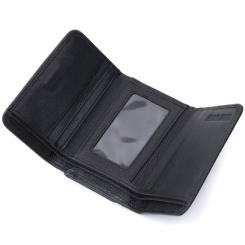 Кошелек ST Leather Из натуральной кожи Черный Фото 8