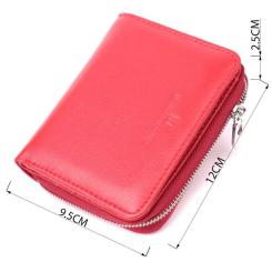 Кошелек ST Leather Из натуральной кожи Красный Фото 2