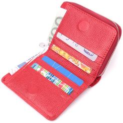 Кошелек ST Leather Из натуральной кожи Красный Фото 4