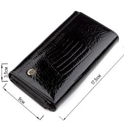 Кошелек ST Leather Черный Фото 2