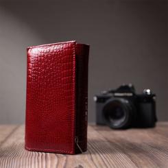 Кошелек ST Leather Из натуральной кожи Красный Фото 9