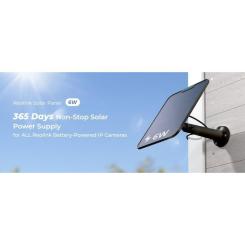Солнечная панель Reolink Solar Panel 2 Black Фото 1