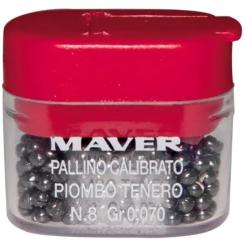 Грузило Maver набір Pallini Supercalibrati Teneri 5/0 (0.705g) Фото