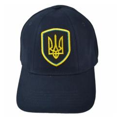 Кепка coFEE Turned Тризуб темно-синій Фото 1