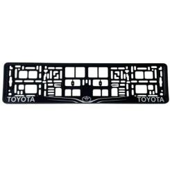 Рамка номерного знака Poputchik Toyota Фото