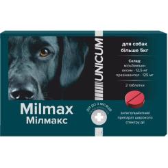 Таблетки для животных Unicum Milmax антигельминтный для собак от 5 кг Фото