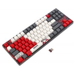 Клавиатура A4Tech Bloody WS87 Naraka Wireless/Bluetooth Black/Red Фото 3