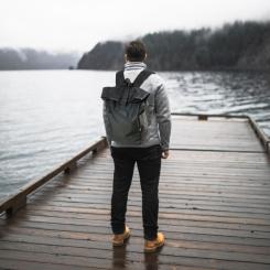 Рюкзак туристический NikiBo Trend 15л чорний Фото 6