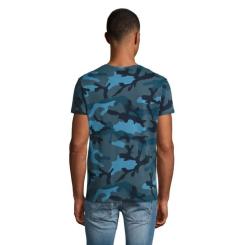 Футболка Sol's Camo men синій камо L Фото 2