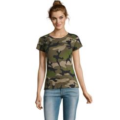 Футболка Sol's Camo women камо S Фото