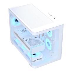 Корпус для ПК AeroCool P300C-G-WT-v1 White Фото 2