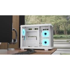 Корпус для ПК AeroCool P300C-G-WT-v1 White Фото 7