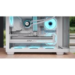 Корпус для ПК AeroCool P300C-G-WT-v1 White Фото 8