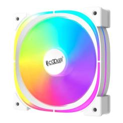 Кулер для корпуса PcCooler EF120 ARGB WH Фото 1