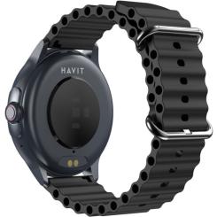 Смарт-часы Havit HV-M9046 IP68 Bluetooth Call Black Фото 4