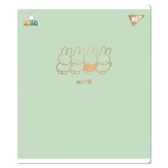Тетрадь Yes Gold Miffy А5 18 аркушів клітинка Фото 2