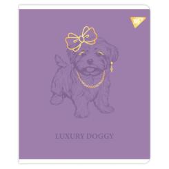 Тетрадь Yes Luxure doggy 24 листа линия Фото 2