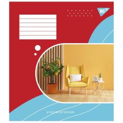 Тетрадь Yes Your interior А5 60 аркушів лінія Фото 1