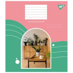 Тетрадь Yes Your interior А5 60 аркушів лінія Фото 3